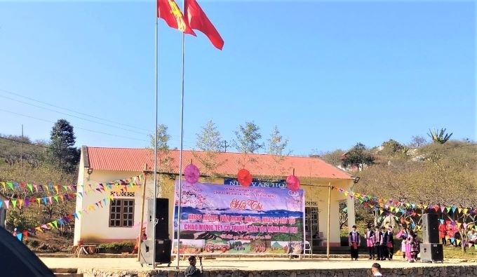 Les H’Mông du village de Tà Số accueillent le Têt traditionnel
