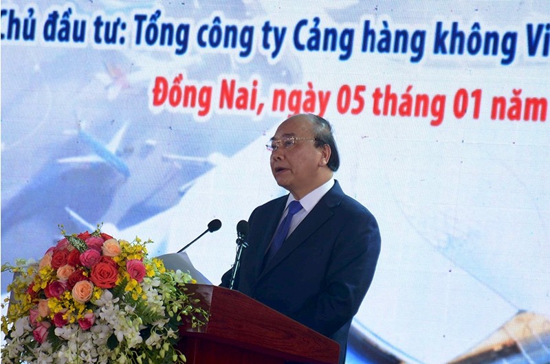 Le PM vietnamien Nguyên Xuân Phuc. Photo : NDEL.