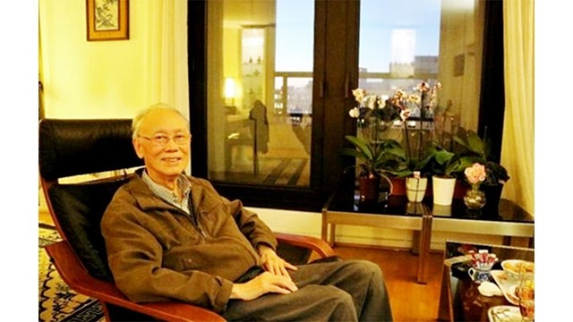  L’astronome Nguyên Quang Riêu. Photo : T.H-UGVF