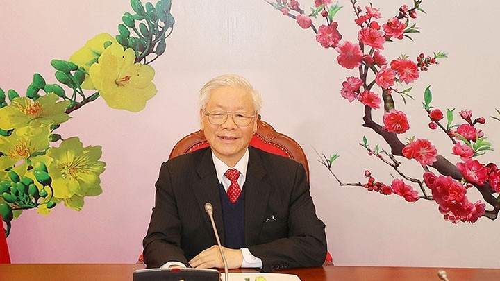 Le Secrétaire général du Parti et Président vietnamien, Nguyên Phu Trong. Photo : VNA.