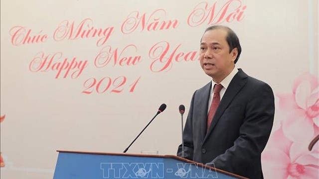 Le vice-ministre des Affaires étrangères Nguyên Quôc Dung. Photo : VNA