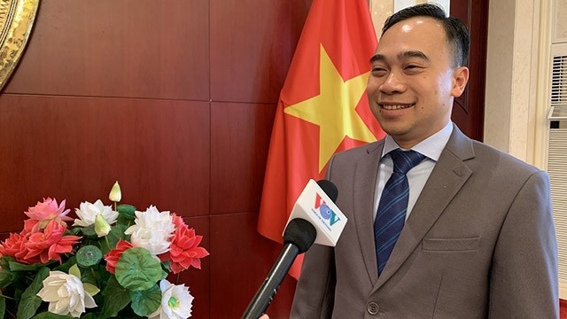 Dào Viêt Anh, conseiller commercial de l’Ambassade du Vietnam en Chine. Photo:VOV