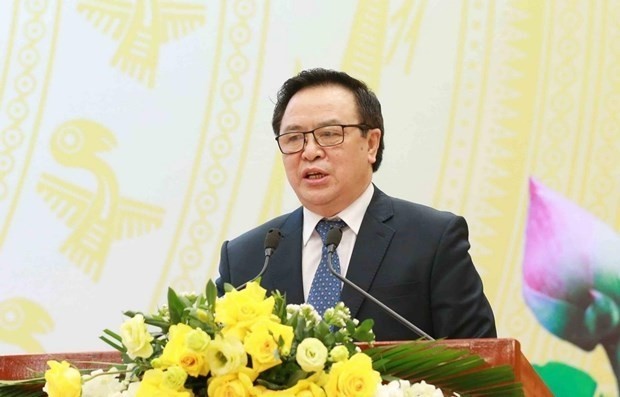 Le président de la Commission des relations extérieures du Comité central du Parti communiste du Vietnam Hoàng Binh Quân.  Photo : VNA.