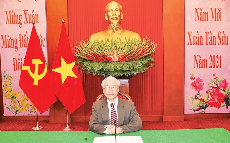 Le Secrétaire général du PCV et Président de la République, Nguyên Phu Trong. Photo : VNA.