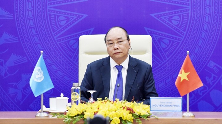 Le Premier ministre Nguyên Xuân Phuc. Photo : Trân Hai/NDEL.