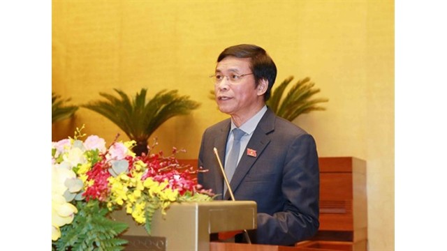 Nguyên Hanh Phuc, chef du Bureau du Conseil électoral national. Photo : VNA.