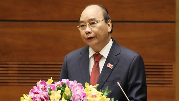Le nouveau président vietnamien Nguyên Xuân Phuc. Photo : VNA.