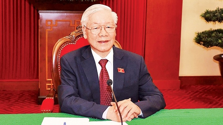 Le Secrétaire général du Comité central du PCV, Nguyên Phu Trong. Photo : VNA.