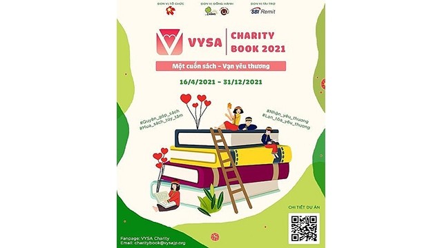 L'affiche du programme « Chaque livre apporte des milliers d’amour ». Photo : VYSA.