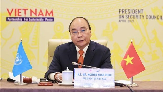 Le Président vietnamien Nguyên Xuân Phuc. Photo : VNA.