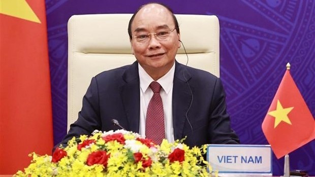 Le Président Nguyên Xuân Phuc.  Photo : VNA.