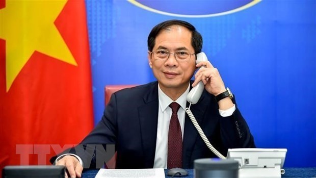 Le ministre des Affaires étrangères Bui Thanh Son. Photo : VNA.