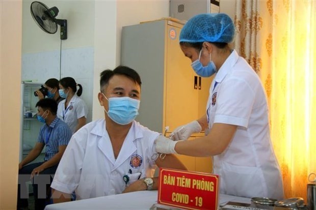 Vaccination contre le COVID-19. Photo : VNA.