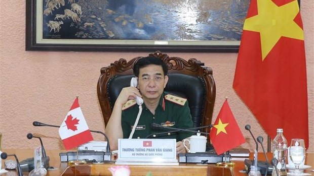 Le général de corps d’armée Phan Van Giang, ministre de la Défense. Photo : VNA.