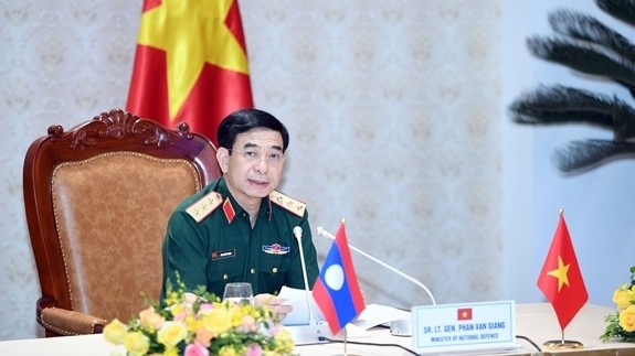 Le ministre vietnamien de la Défense Phan Van Giang. Photo : QDND.