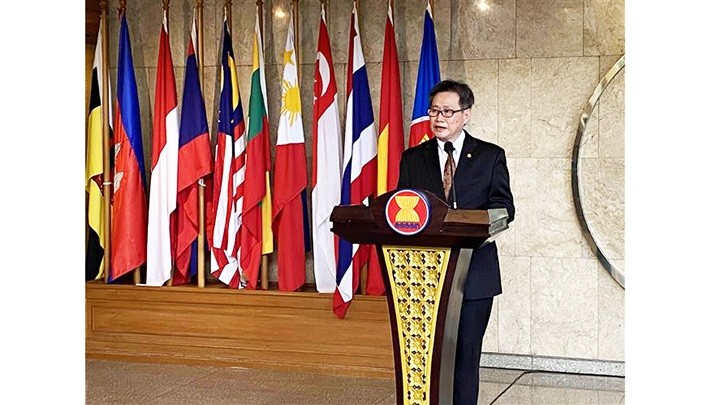 Le secrétaire général de l’ASEAN, Dato Lim Jock Hoi. Photo : VNA