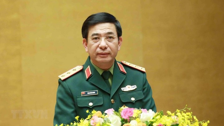 Le ministre vietnamien de la Défense, Phan Van Giang. Photo : VNA.
