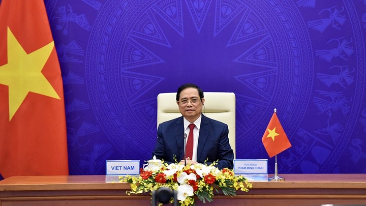 Le Premier ministre Pham Minh Chinh. Photo : Trân Hai/NDEL.