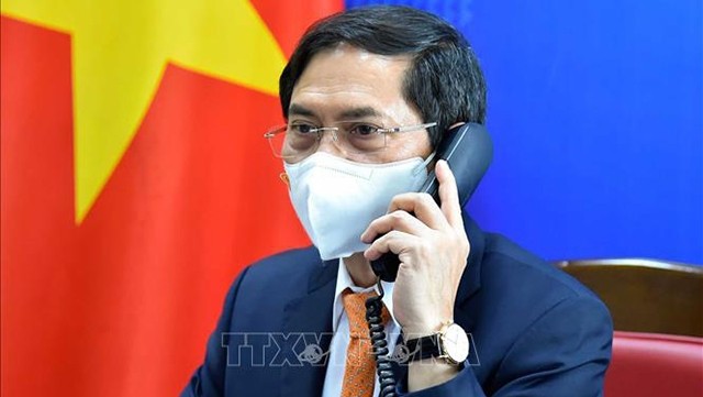 Le ministre vietnamien des Affaires étrangères, Bui Thanh Son. Photo : VNA