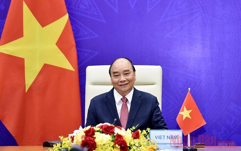 Le Président vietnamien, Nguyên Xuân Phuc. Photo : VGP.