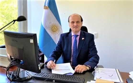 Le nouvel ambassadeur d'Argentine au Vietnam, Luis Pablo María Beltramino. Photo : VNA.