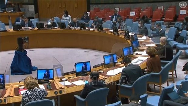 Une réunion du Conseil de Sécurité de l'ONU. Photo : VNA.