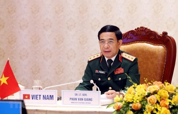 Le général de corps d'armée, ministre vietnamien de la Défense, Phan Van Giang. Photo : VNA.