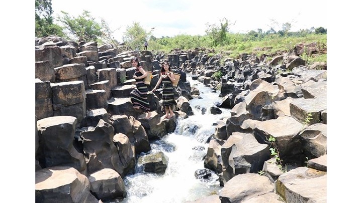 Cet ancien ruisseau rocheux sera un site sélectionné du circuit touristique Biên Hô - Chu Dang Ya – Centrale hydroélectrique de Ia Ly dans la province de Gia Lai. Photo : VNA.