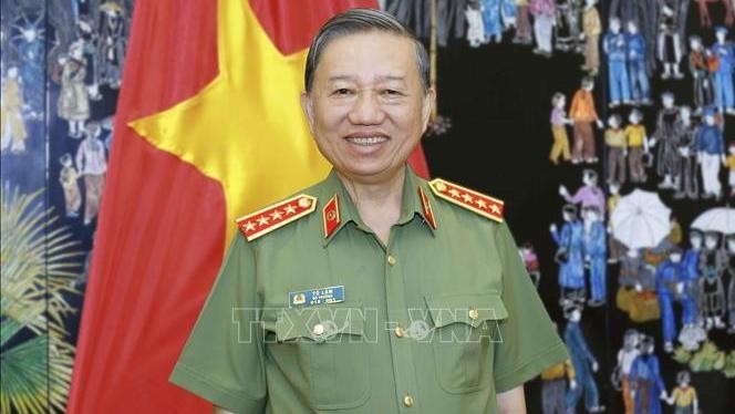 Le ministre de la Sécurité publique, le général Tô Lâm. Photo: VNA