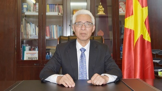 L’ambassadeur du Vietnam en Chine, Pham Sao Mai. Photo : VNA.