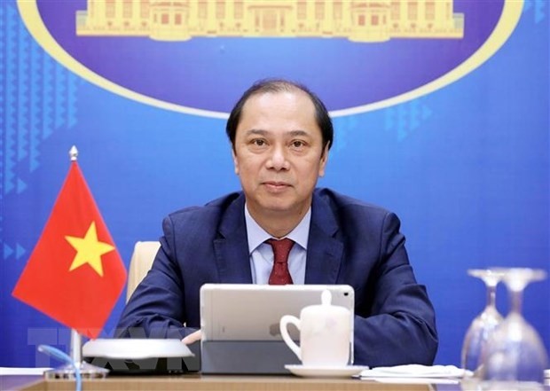 Le vice-ministre vietnamien des AE, Nguyên Quôc Dung. Photo : VNA.