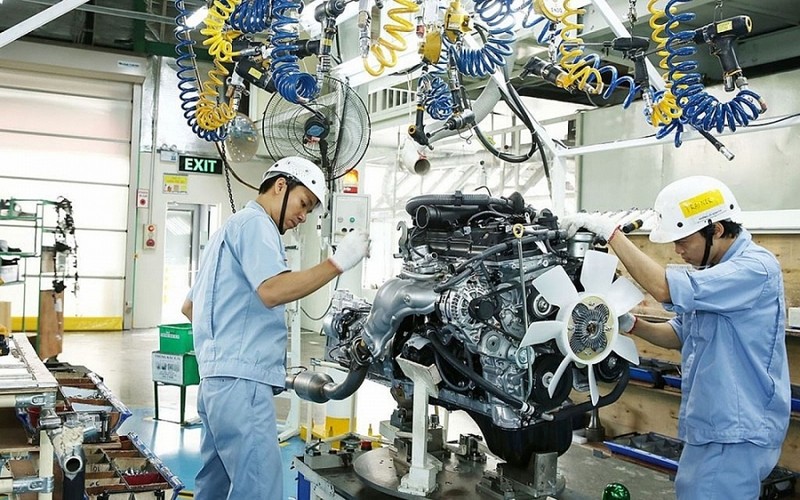 L'investissement dans l'industrie de transformation et de fabrication augmente fortement . Photo : Congthuong.