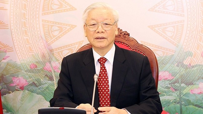Le Secrétaire général du Comité centrale du PCV, Nguyên Phu Trong. Photo : VGP.