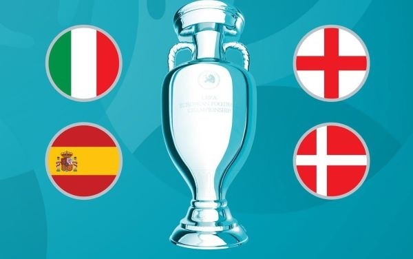 Demi-finales de l'UEFA EURO 2020 : Italie - Espagne, Angleterre - Danemark