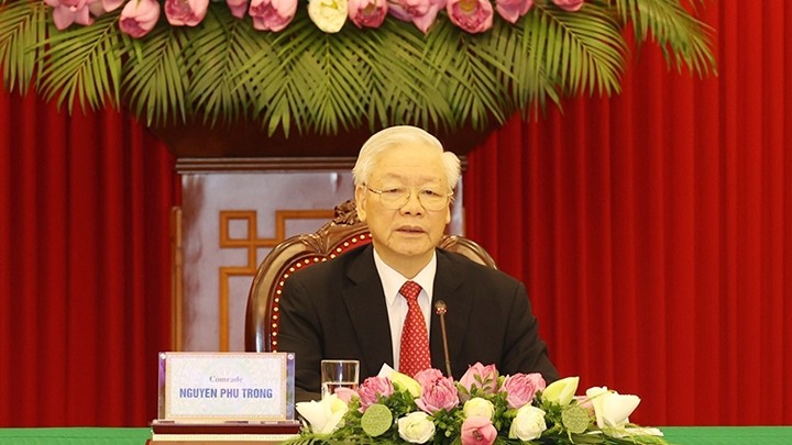 Le Secrétaire général du Comité central du PCV, Nguyên Phu Trong. Photo : VNA.