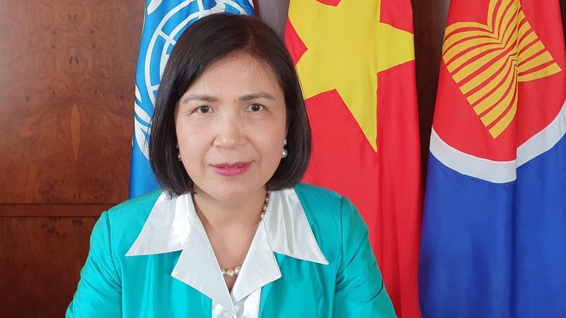 L’ambassadrice vietnamienne, Lê Thi Tuyêt Mai. Photo : BQT.