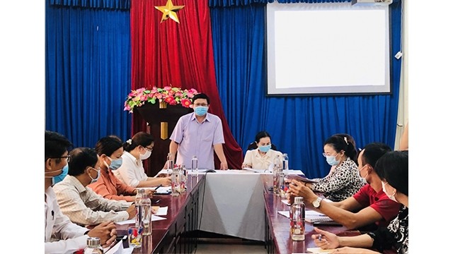 La vue générale de l'événement. Photo : Service des Affaires étrangères de Dà Nang.