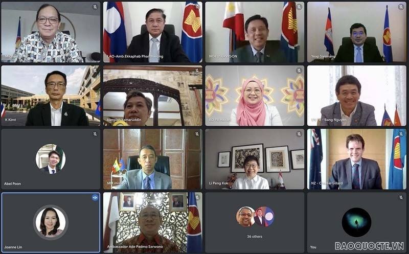 La 9e réunion du Comité de coopération mixte ASEAN - Nouvelle-Zélande. Photo : Baoquocte.