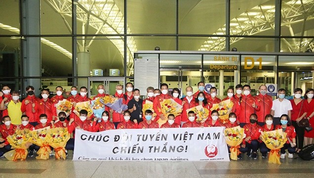 La délégation sportive vietnamienne est partie le 18 juillet pour les Jeux olympiques de Tokyo 2020. Photo : vov.vn