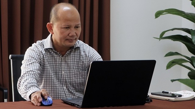 Uch Leang, chercheur à la Faculté des études asiatiques et africaines de l'Institut des relations internationales relevant de l'Académie royale du Cambodge. Photo : VOV.