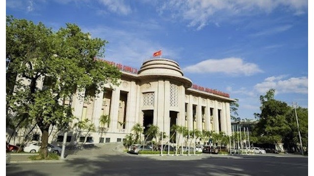 Le siège de la Banque d’Etat du Vietnam, à Hanoi. Photo : VNA.