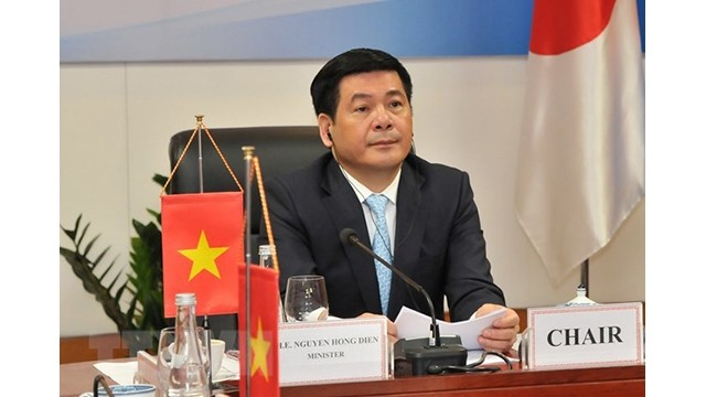 Le ministre vietnamien de l’Industrie et du Commerce, Nguyên Hông Diên. Photo : VNA.