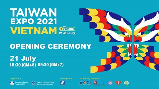 L’exposition Taïwan Expo 2021 ara lieu du 21 au 23 au Vietnam. Photo : congthuong.vn
