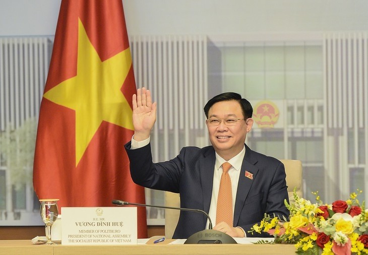 Vuong Dinh Huê, le Président de l’Assemblée nationale vietnamienne. Photo: Quochoi.