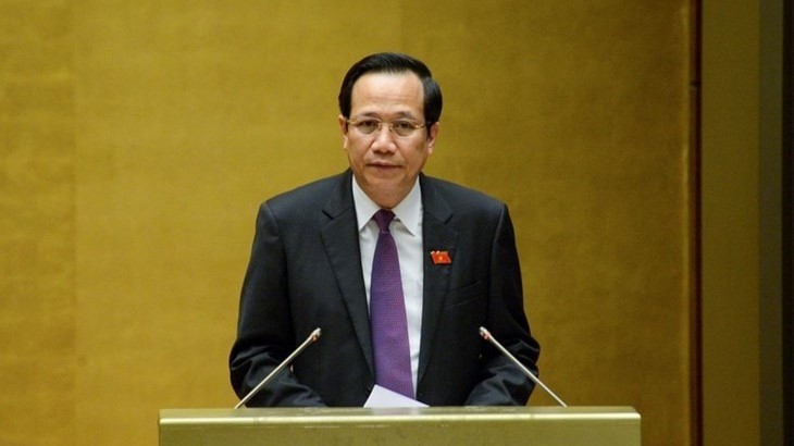 Le ministre vietnamien du Travail, des Invalides de guerre et des Affaires sociales, Dào Ngoc Dung. Photo : VOV.