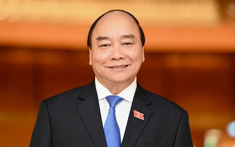 Le Président de la République, Nguyên Xuân Phuc. Photo : NDEL.