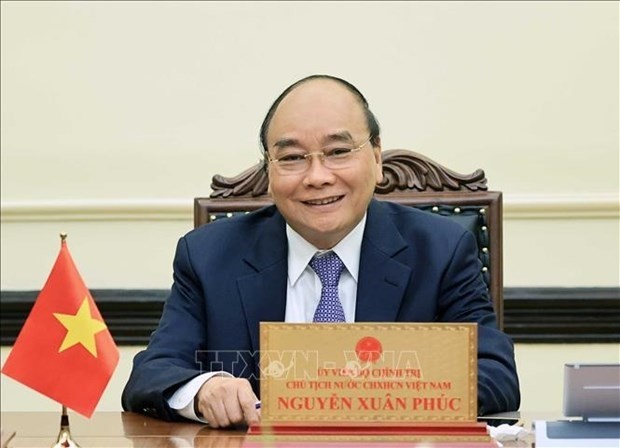 Le Président Nguyên Xuân Phuc.  Photo : VNA.