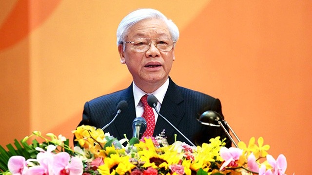 Le Secrétaire général du Parti communiste du Vietnam Nguyên Phu Trong. Photo : NDEL.