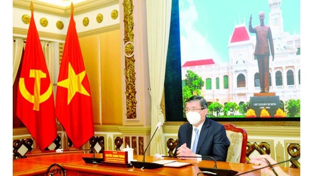 Le président du Comité populaire municipal de Hô Chi Minh-Ville, Nguyên Thành Phong. Photo : sggp.org.vn