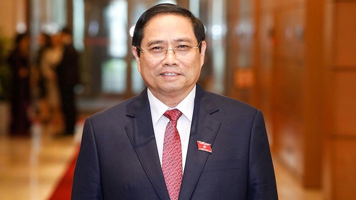 Le Premier ministre Pham Minh Chinh. Photo :  NDEL.
